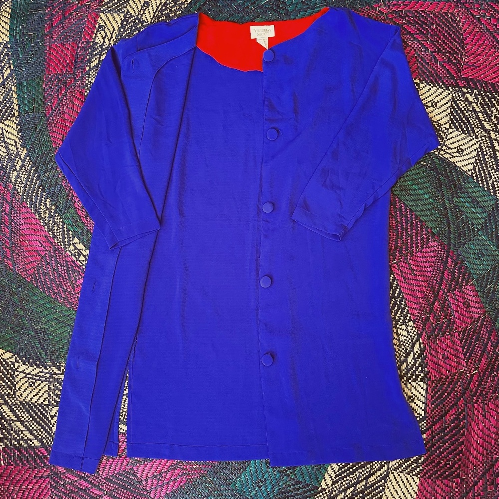Vintage Victoria's Secret Purple Robe Size Medium